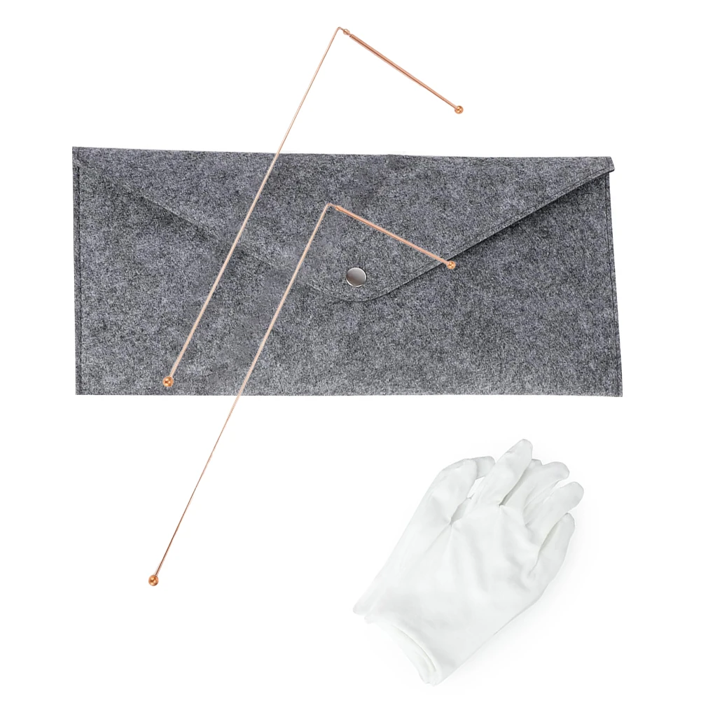 Two Pieces 99.9% Pure Copper Telescopic Pendant Copper Dowsing Rod Copper Dowsing Rod Copper Divination Pendulum Set Tools
Two Pieces 99.9% Pure Copper Telescopic Pendant Copper Dowsing Rod Copper Dowsing Rod Copper Divination Pendulum Set Tools