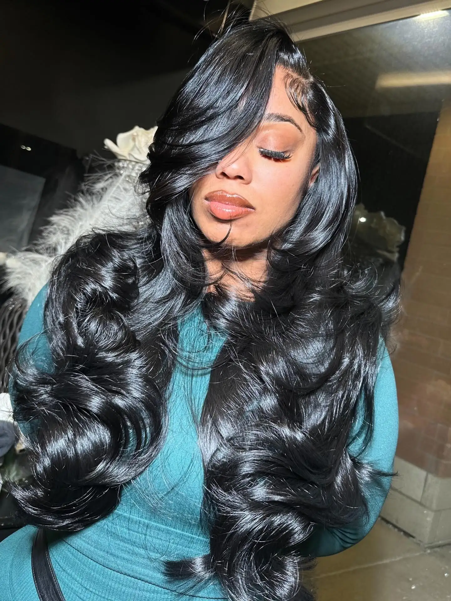 13x4 13x6 Hd Body Wave Human Hair Wigs 30 40 Inch Pre Plucked With Baby Hair Lace Frontal Wigs 250 Density Loose Wave Lace Wigs
13x4 13x6 Hd Body Wave Human Hair Wigs 30 40 Inch Pre Plucked With Baby Hair Lace Frontal Wigs 250 Density Loose Wave Lace Wigs