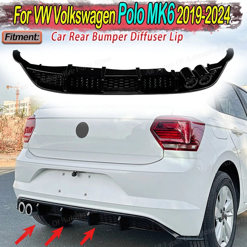 Для VW Volkswagen Polo MK6 2019-2024: Задний бампер, диффузор, сплиттер, защитная накладка, обвес, тюнинг, автозапчасти, накладка на бампер
Для VW Volkswagen Polo MK6 2019-2024: Задний бампер, диффузор, сплиттер, защитная накладка, обвес, тюнинг, автозапчасти, накладка на бампер