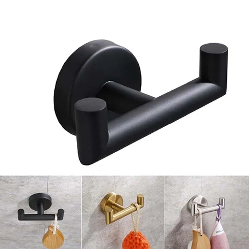 Storage Rack Wall Coat Clothes Hook Entryway Organizer Home Decor Bathroom Towel Hanger Stainless Steel Bathrobe/Cap
Storage Rack Wall Coat Clothes Hook Entryway Organizer Home Decor Bathroom Towel Hanger Stainless Steel Bathrobe/Cap