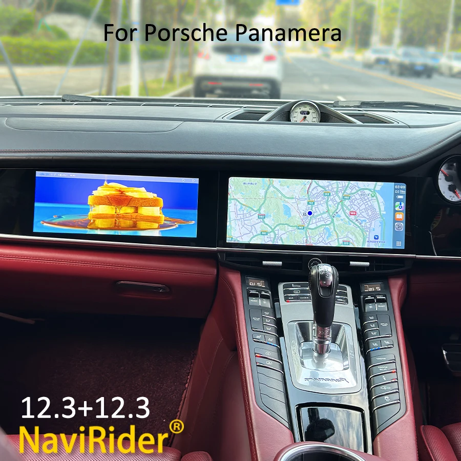 Автомобильный радиоприемник с двойным экраном для Porsche Panamera 970 2010-2016, LHD RHD, стерео, GPS-навигация, мультимедийный видеоплеер, беспроводной Carplay
Автомобильный радиоприемник с двойным экраном для Porsche Panamera 970 2010-2016, LHD RHD, стерео, GPS-навигация, мультимедийный видеоплеер, беспроводной Carplay