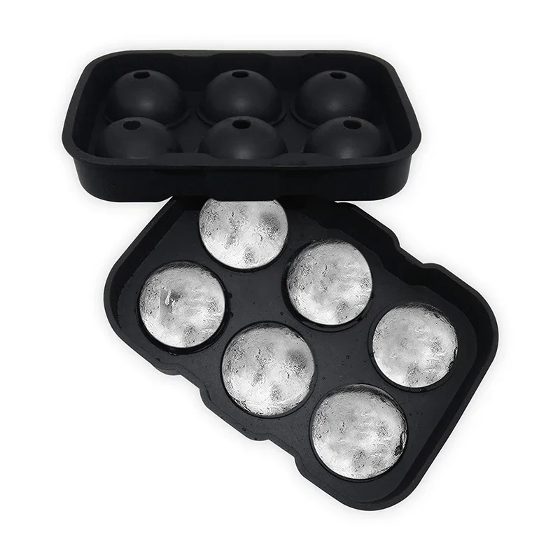 Silicone Ice Cube Tray 6 Grid Big Round Ice Mold Sphere Whiskey Ice Ball Maker Silicone Mold Bar Tools Home Kitchen Accessories
Silicone Ice Cube Tray 6 Grid Big Round Ice Mold Sphere Whiskey Ice Ball Maker Silicone Mold Bar Tools Home Kitchen Accessories