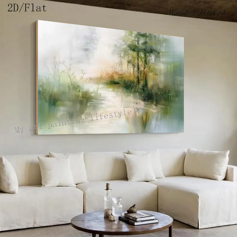 100% Handmade Abstract Oil Painting On Canvas ins atural Landscape Wall Art Picture Big Mural For Home Living Room Decor Image
100% Handmade Abstract Oil Painting On Canvas ins atural Landscape Wall Art Picture Big Mural For Home Living Room Decor Image