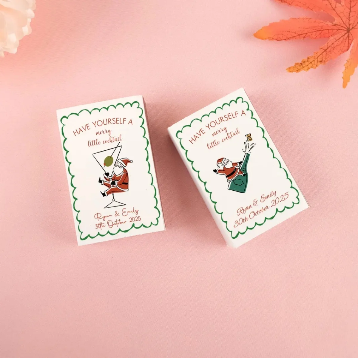 Свадебные спички на заказ, фирменные спички для праздничной свадебной вечеринки с индивидуальной иллюстрацией, уникальные рождественские свадебные сувениры, сделайте свой товар
Свадебные спички на заказ, фирменные спички для праздничной свадебной вечеринки с индивидуальной иллюстрацией, уникальные рождественские свадебные сувениры, сделайте свой товар