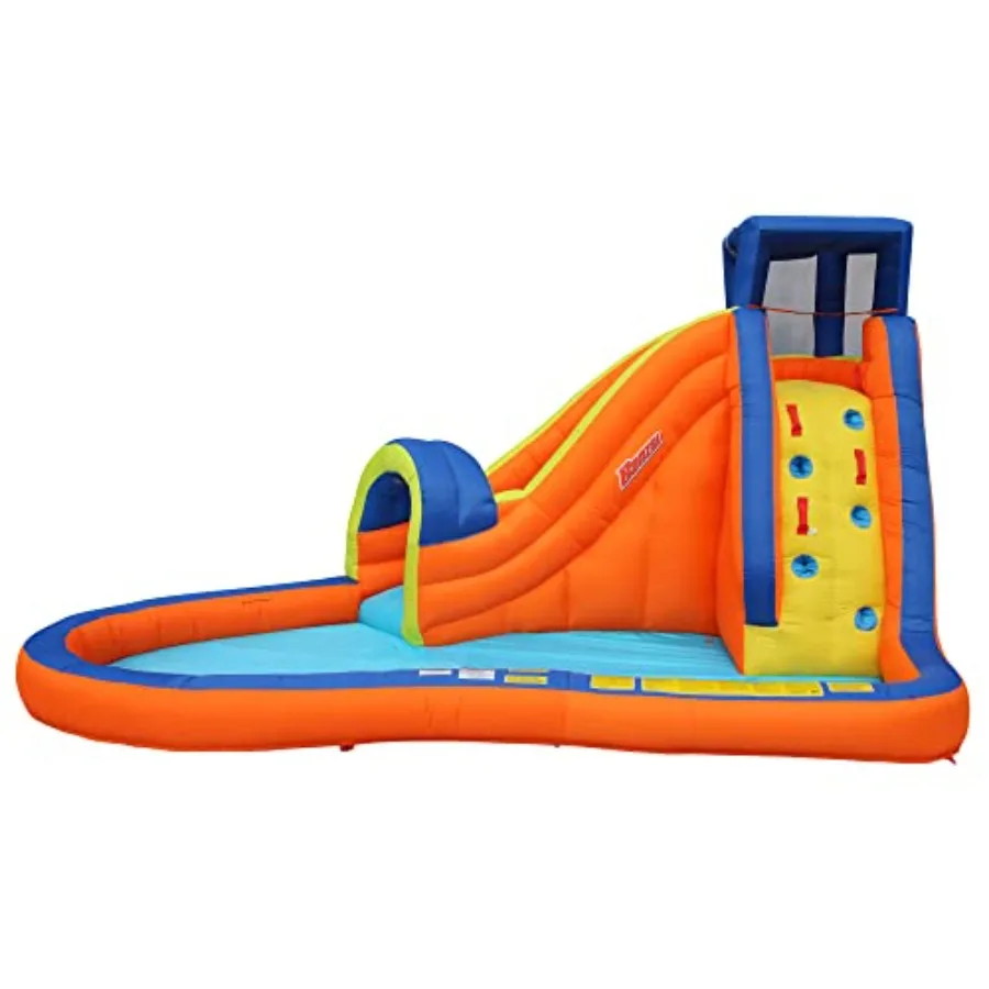 Inflatable Outdoor Backyard Water Slide Splash Bounce Climbing Toy 14 ft 7 in x 9 ft 6 in x 7 ft 11 in Blue PVC Water Park Play
Inflatable Outdoor Backyard Water Slide Splash Bounce Climbing Toy 14 ft 7 in x 9 ft 6 in x 7 ft 11 in Blue PVC Water Park Play