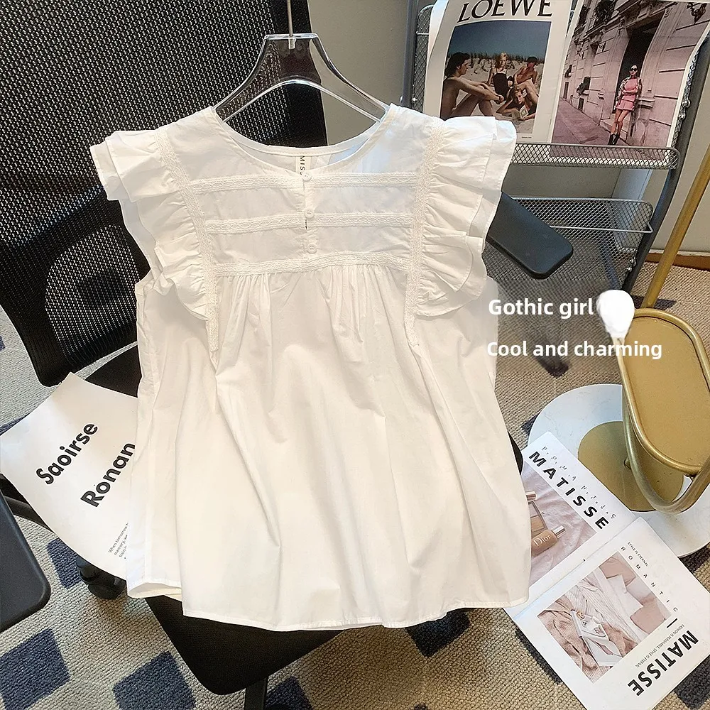 Design Sensible Summer Shirt Women's Elegant Top Small Audience Tailor Single Luxury Brand Commute Style Regular Sleeve Length
Design Sensible Summer Shirt Women's Elegant Top Small Audience Tailor Single Luxury Brand Commute Style Regular Sleeve Length