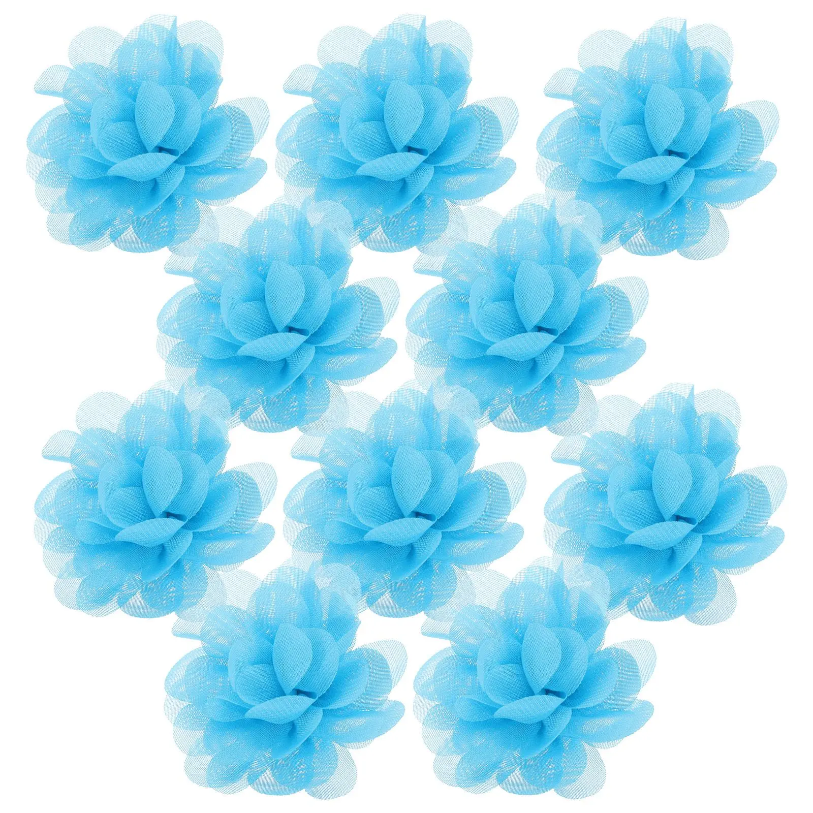 10 Pcs Chiffon Flower Hair Accessories Artificial White Fake Flowers 5cm Lifelike Reusable DIY Wedding Decoration
10 Pcs Chiffon Flower Hair Accessories Artificial White Fake Flowers 5cm Lifelike Reusable DIY Wedding Decoration