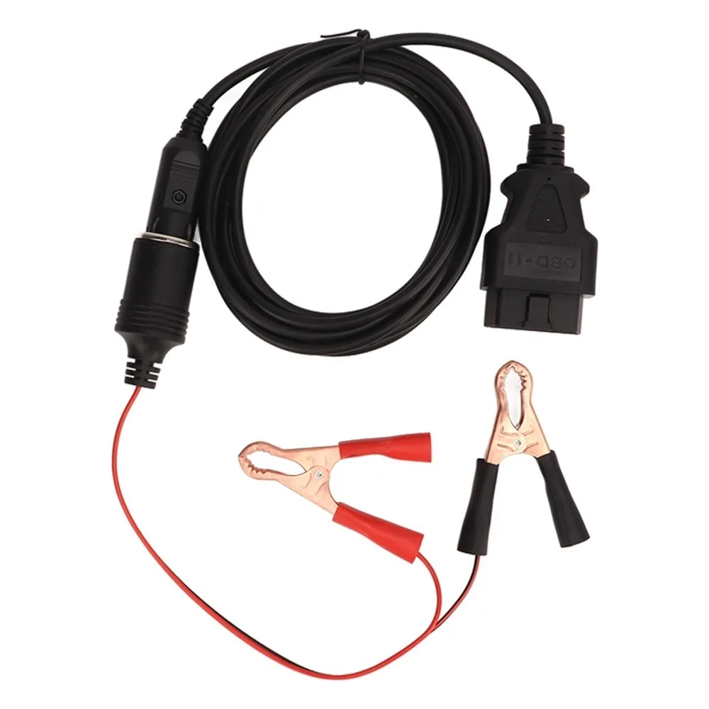 3 Meters/10ft OBD2 Memory Saver 12V Cigar Lighter Socket Alligator Clip-On Memory Saver Connector Plug-and-Play
3 Meters/10ft OBD2 Memory Saver 12V Cigar Lighter Socket Alligator Clip-On Memory Saver Connector Plug-and-Play