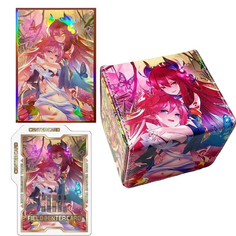 Ю-Ги-О! Защитный лазерный чехол для карт Traptrix 63x90 мм, магнитный кожаный футляр для хранения карт YGO Traptrix Allomerus
Ю-Ги-О! Защитный лазерный чехол для карт Traptrix 63x90 мм, магнитный кожаный футляр для хранения карт YGO Traptrix Allomerus