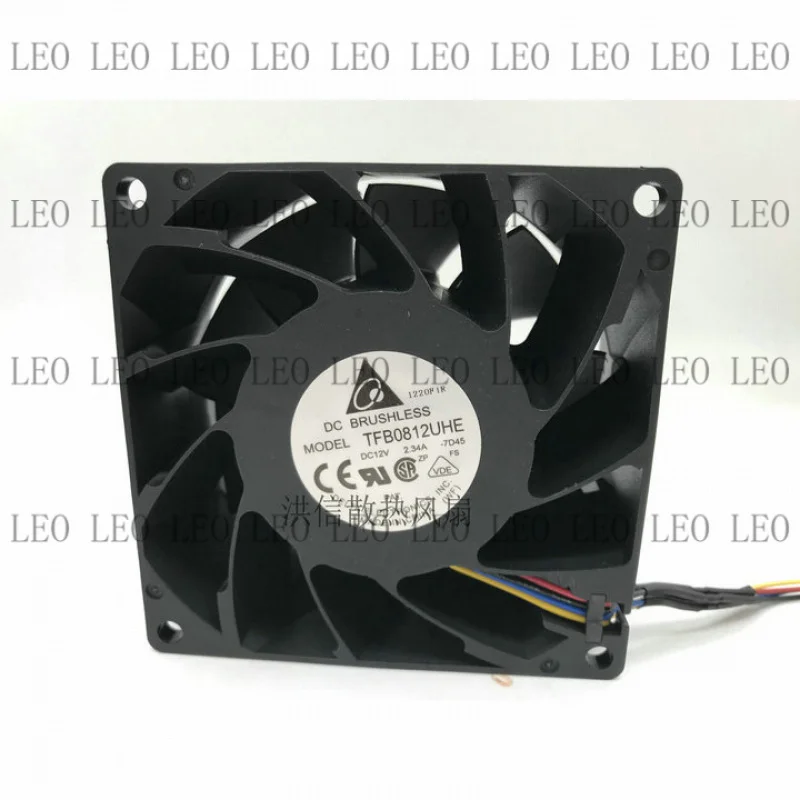 SS For Delta TFB0812UHE 8038 12V 2.34A PWM temperature control server cooling fan
SS For Delta TFB0812UHE 8038 12V 2.34A PWM temperature control server cooling fan