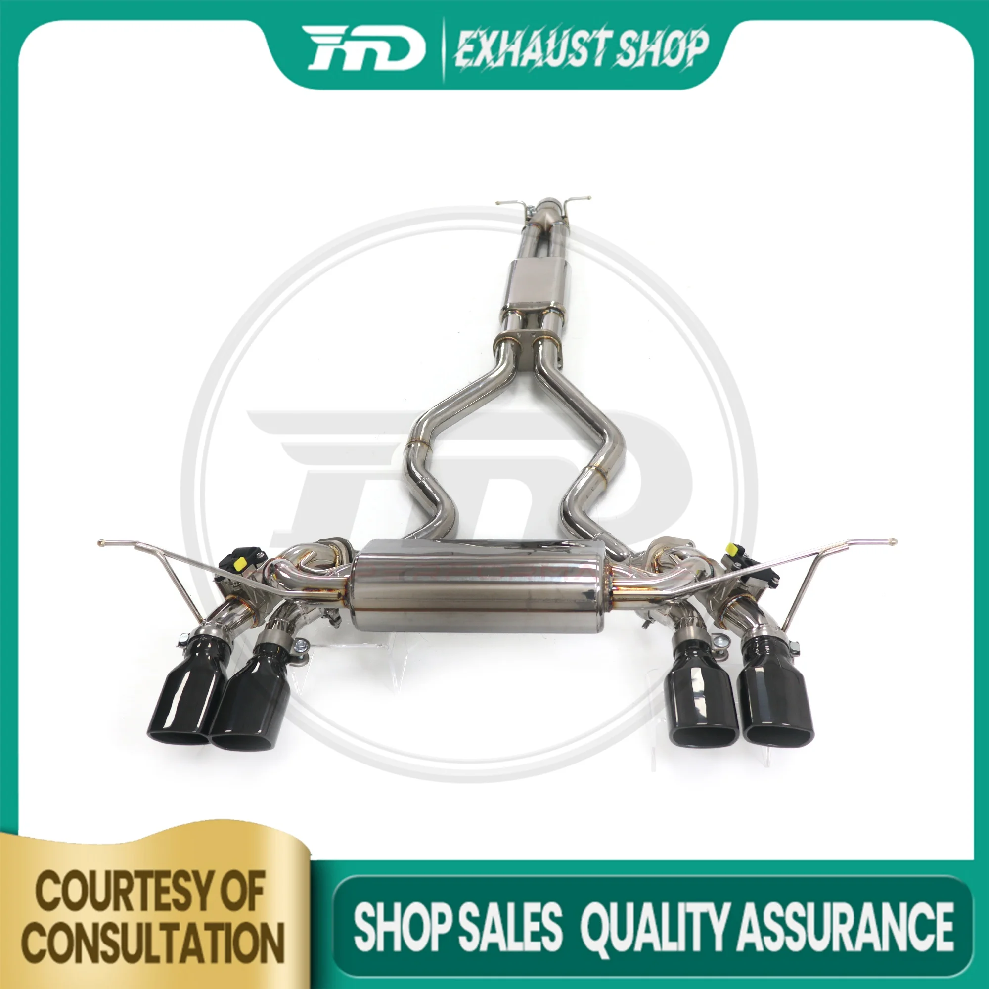 HMD Catback for LAND ROVER Defender 110 P300 2.0T Exhaust System Stainless Steel Performance Muffler Valve Car Accessories
HMD Catback for LAND ROVER Defender 110 P300 2.0T Exhaust System Stainless Steel Performance Muffler Valve Car Accessories