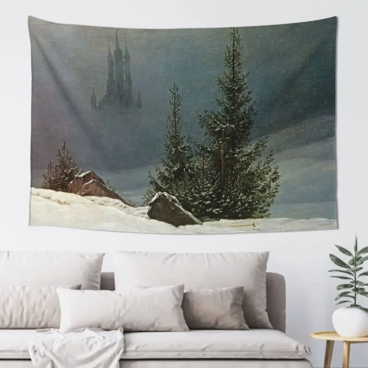 Winter landscape with church - Caspar David Friedrich Tapestry Bedroom Decoration Wallpapers Home Decor Wall Mural Tapestry
Winter landscape with church - Caspar David Friedrich Tapestry Bedroom Decoration Wallpapers Home Decor Wall Mural Tapestry