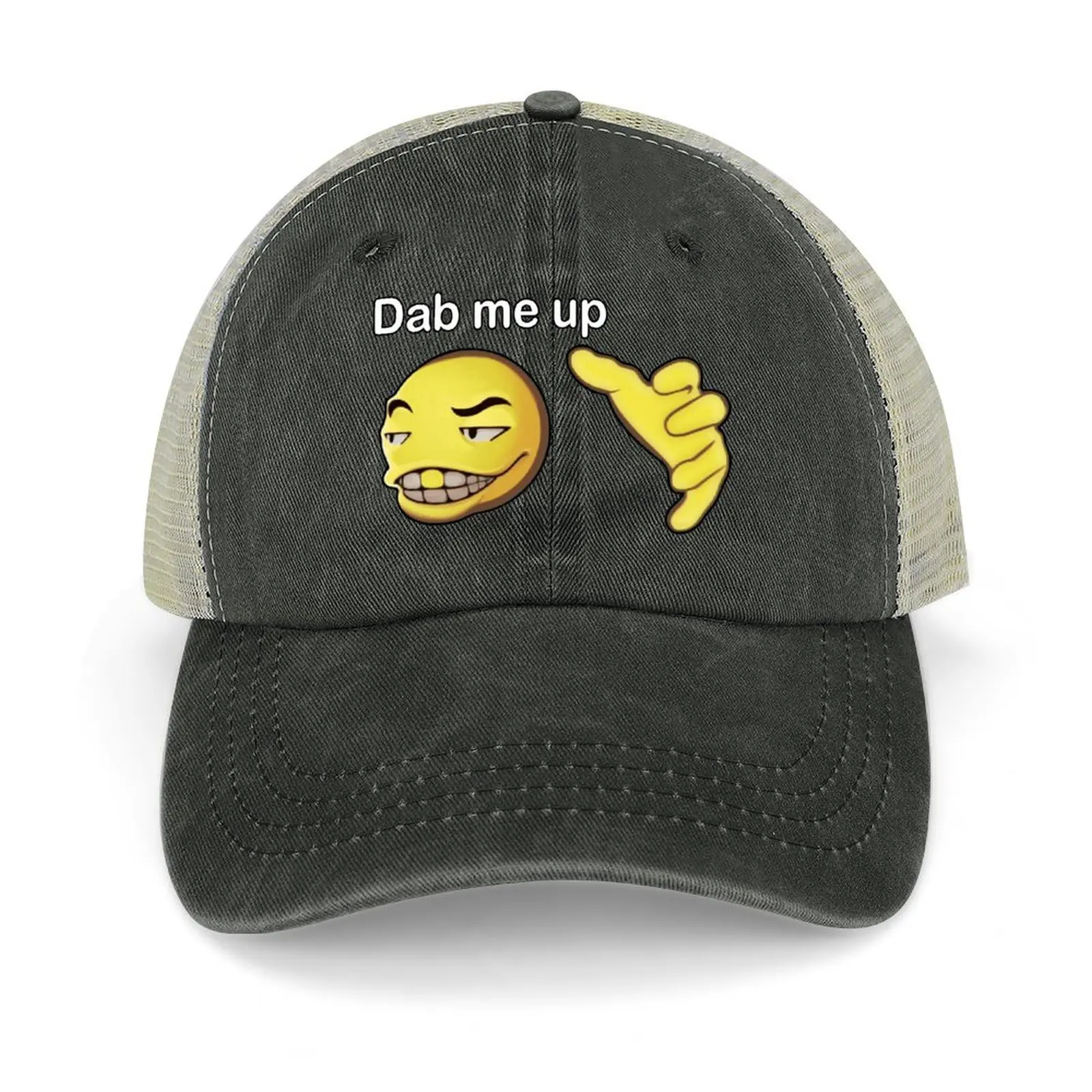 Dab Me Up Baseball Cap Trucker Hat Unique hats Dropshipping Luxury Woman Men's
Dab Me Up Baseball Cap Trucker Hat Unique hats Dropshipping Luxury Woman Men's