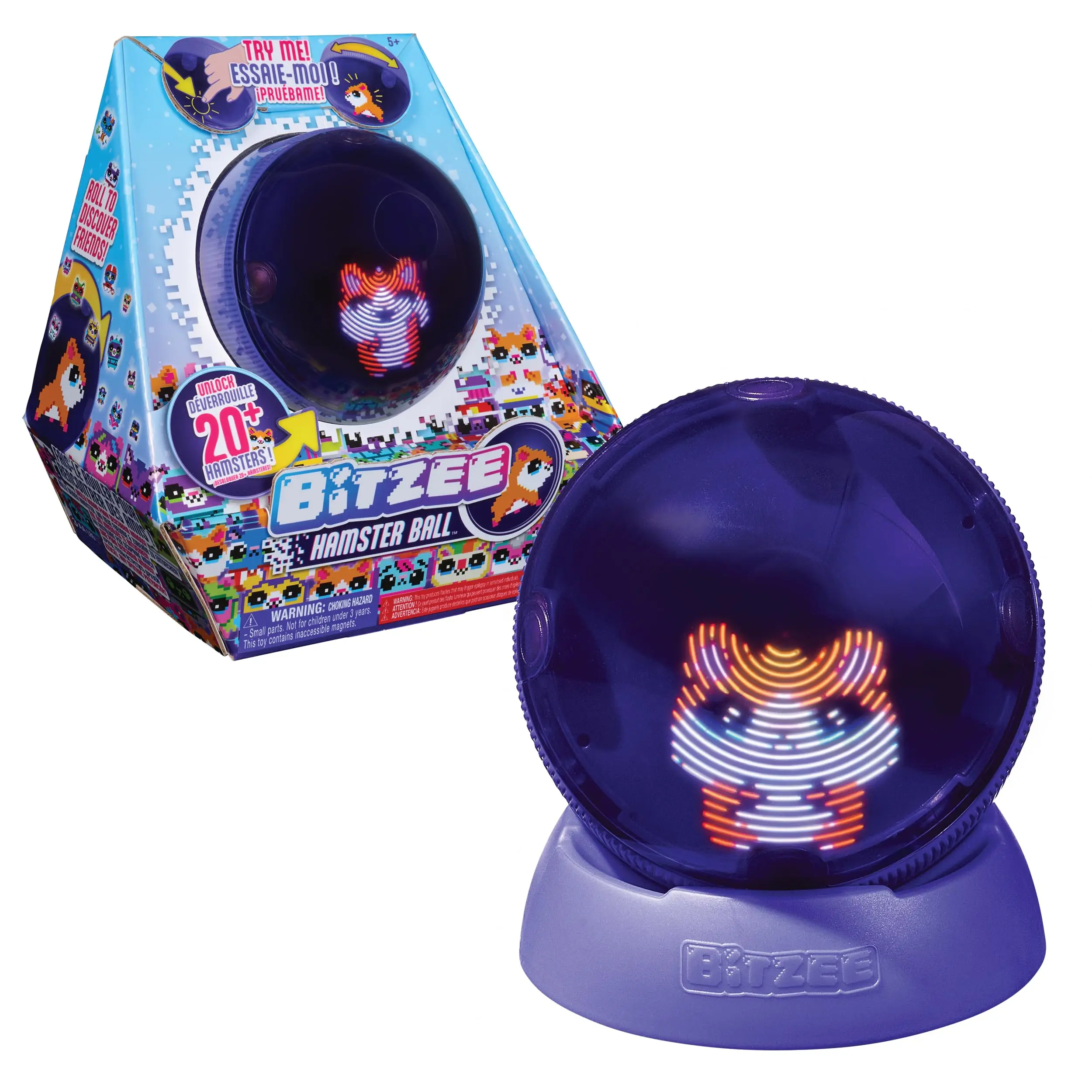 Bitzee Hamster Ball Electronic Pet Interactive Game Machine Virtual Pet Feeding Interactive Toy Children Birthday Gifts 
Bitzee Hamster Ball Electronic Pet Interactive Game Machine Virtual Pet Feeding Interactive Toy Children Birthday Gifts