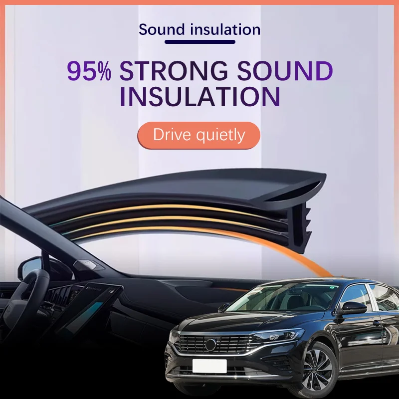 Car Dashboard Sealing Strip Interior Auto Noise Sound Insulation Rubber Trim Weatherstrip Car Accessories For VW Passat 06-13 B7
Car Dashboard Sealing Strip Interior Auto Noise Sound Insulation Rubber Trim Weatherstrip Car Accessories For VW Passat 06-13 B7