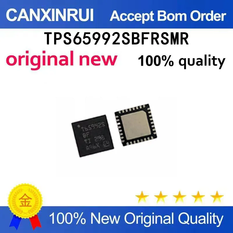 (5-100 pieces)New TPS65992SBFRSMR T65992SBF QFN32 chip T65992S BF
(5-100 pieces)New TPS65992SBFRSMR T65992SBF QFN32 chip T65992S BF