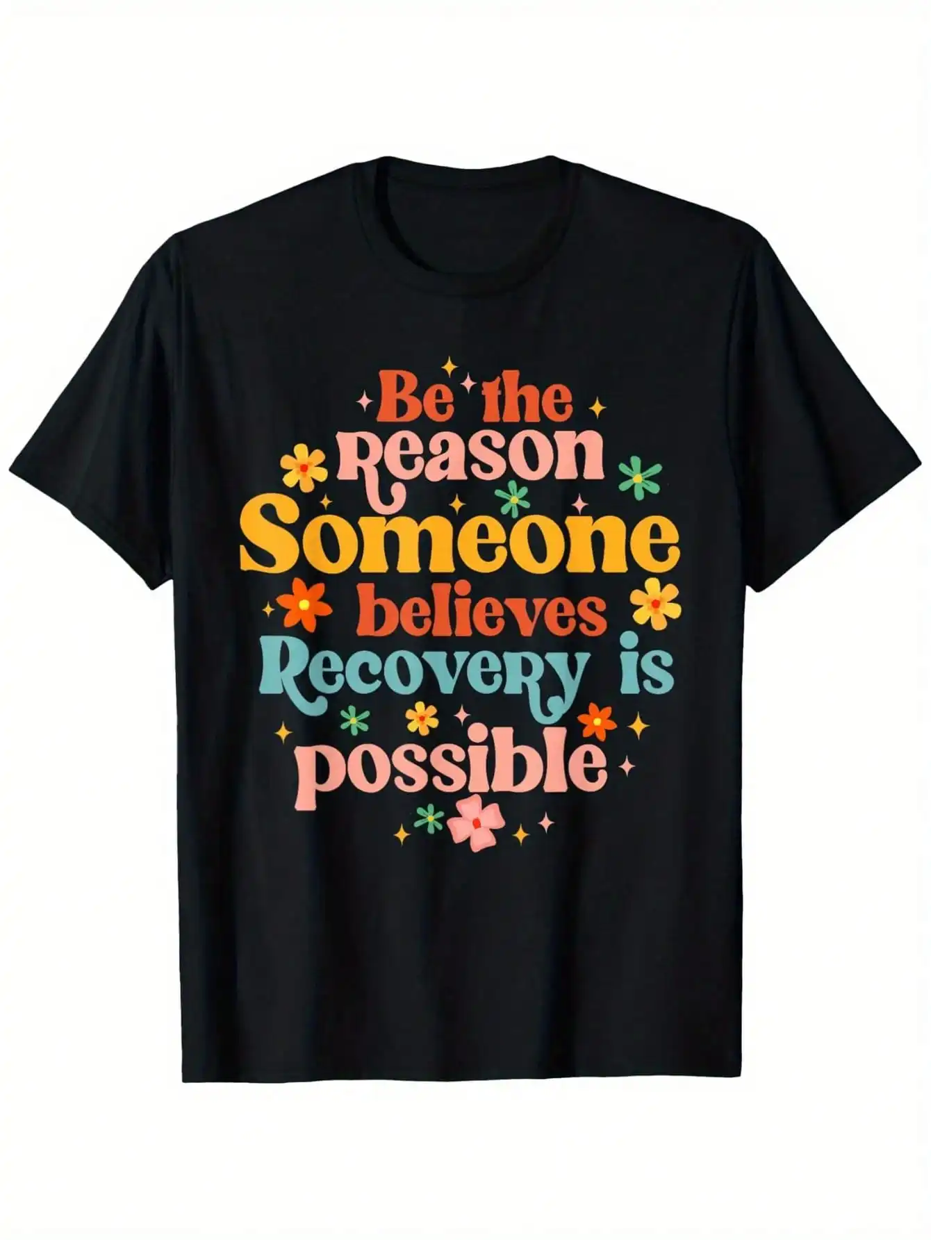 Recovery Sobriety Sober Life Believes Recovery Is Possible T-Shirt, 100% Cotton, Round Neck, Stylish And Comfortable Casual
Recovery Sobriety Sober Life Believes Recovery Is Possible T-Shirt, 100% Cotton, Round Neck, Stylish And Comfortable Casual