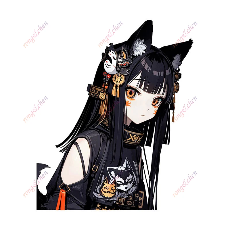 Cartoon Car Sticker Fox Girl Furry for Car Motorcycle Racing Helmet Laptop Trunk Body Car Window Surfboard Waterproof PVC Decals
Cartoon Car Sticker Fox Girl Furry for Car Motorcycle Racing Helmet Laptop Trunk Body Car Window Surfboard Waterproof PVC Decals
