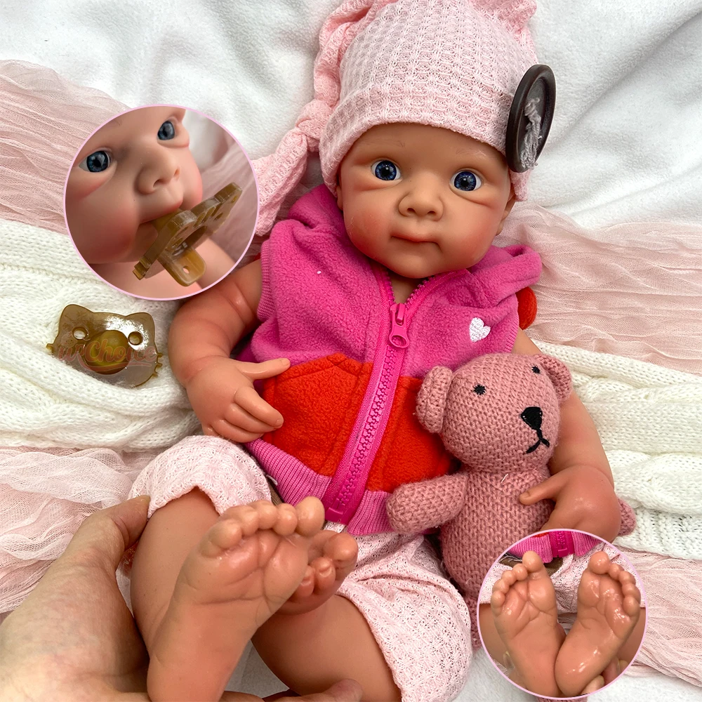 20-дюймовая кукла-реборн Бетти с открывающимся ртом, полностью из силикона, реалистичная, с детализированными чертами, подарок для пациентов с деменцией
20-дюймовая кукла-реборн Бетти с открывающимся ртом, полностью из силикона, реалистичная, с детализированными чертами, подарок для пациентов с деменцией