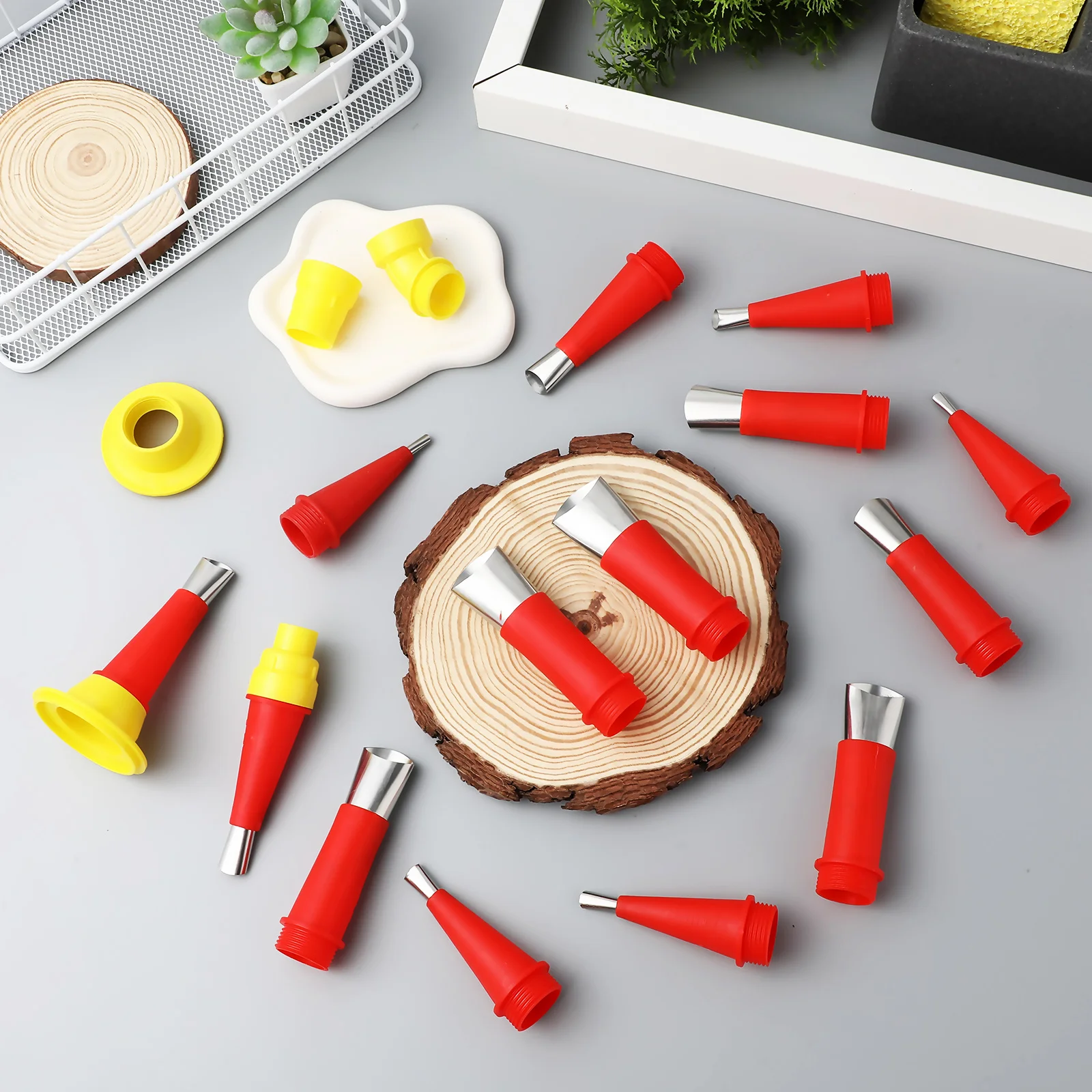 1Set Caulking Nozzles Extension Tips Various Size Stainless Steel Ends Caulk Applicator Tips Precision Caulk Finisher Tool
1Set Caulking Nozzles Extension Tips Various Size Stainless Steel Ends Caulk Applicator Tips Precision Caulk Finisher Tool