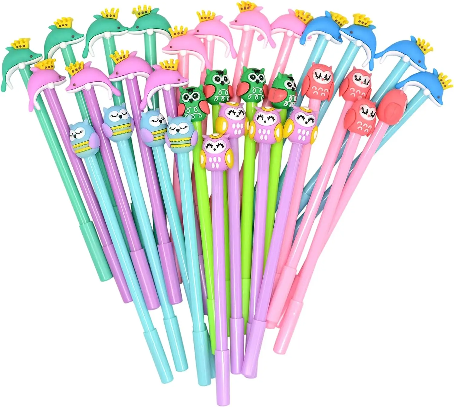 150 Pcs Cute Cartoon Novelty Gel Ink Pen Cartoon Animal Writing Tools 0.5mm Black Ink Various Styles Funny Kawaii Kids Office
150 Pcs Cute Cartoon Novelty Gel Ink Pen Cartoon Animal Writing Tools 0.5mm Black Ink Various Styles Funny Kawaii Kids Office