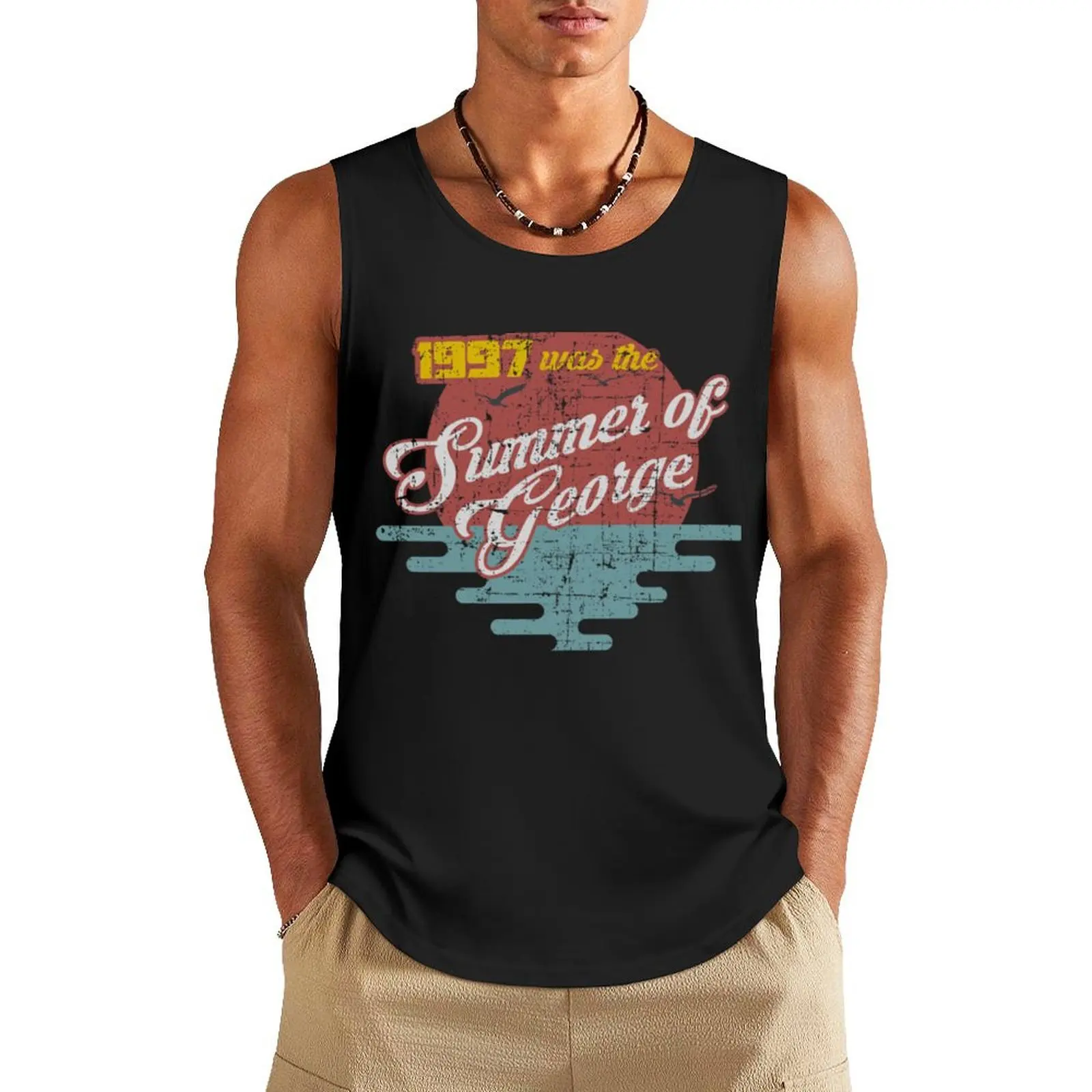 The Summer of George distressed Tank Top best selling products bodybuilding t shirt gym men clothings
The Summer of George distressed Tank Top best selling products bodybuilding t shirt gym men clothings
