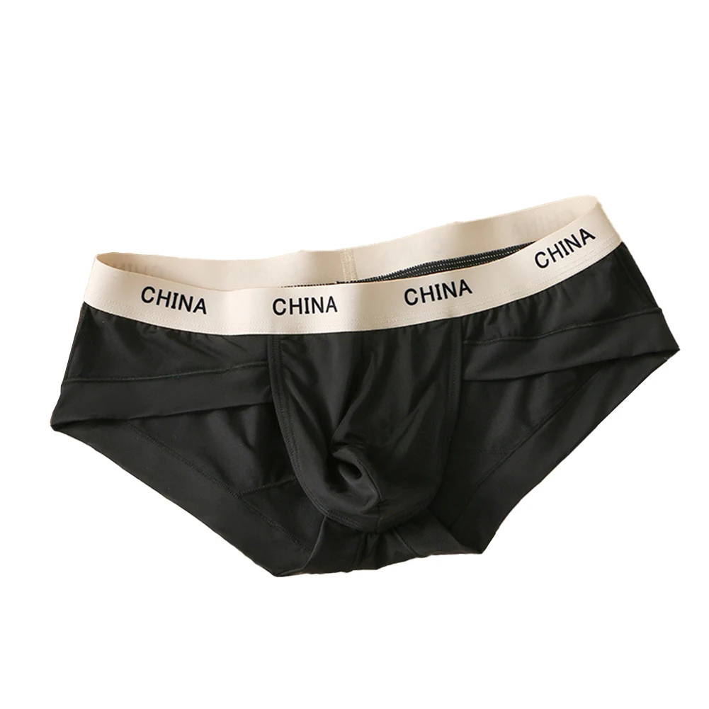 Sexy Men Ice Silk Comfortable Soft Briefs U Convex Pouch Underpants Low Waist Panties Underwear Bikini Letter Printed Knickers
Sexy Men Ice Silk Comfortable Soft Briefs U Convex Pouch Underpants Low Waist Panties Underwear Bikini Letter Printed Knickers