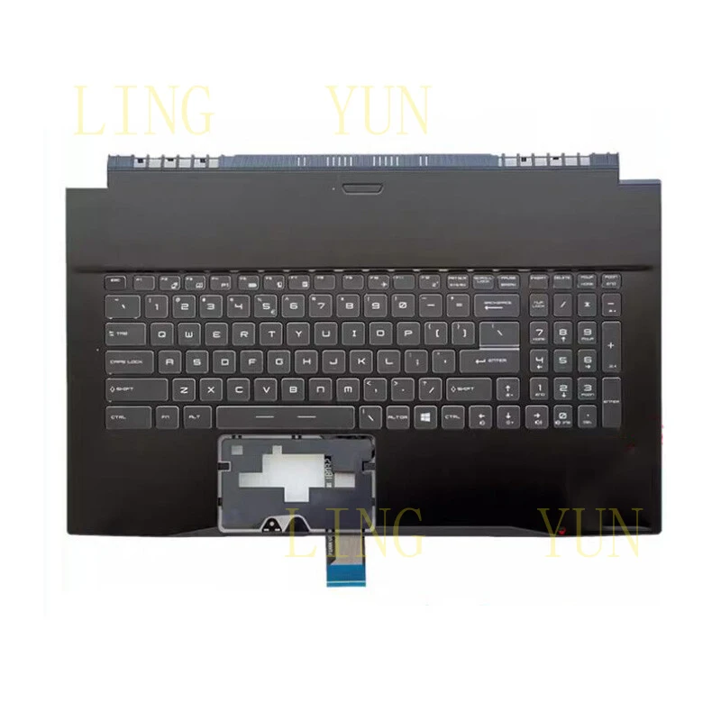 Z Palmrest w/Backlit Keyboard RGB for MSI GF75 MS-17F1 17F2 17F3 17F4 17F5
Z Palmrest w/Backlit Keyboard RGB for MSI GF75 MS-17F1 17F2 17F3 17F4 17F5