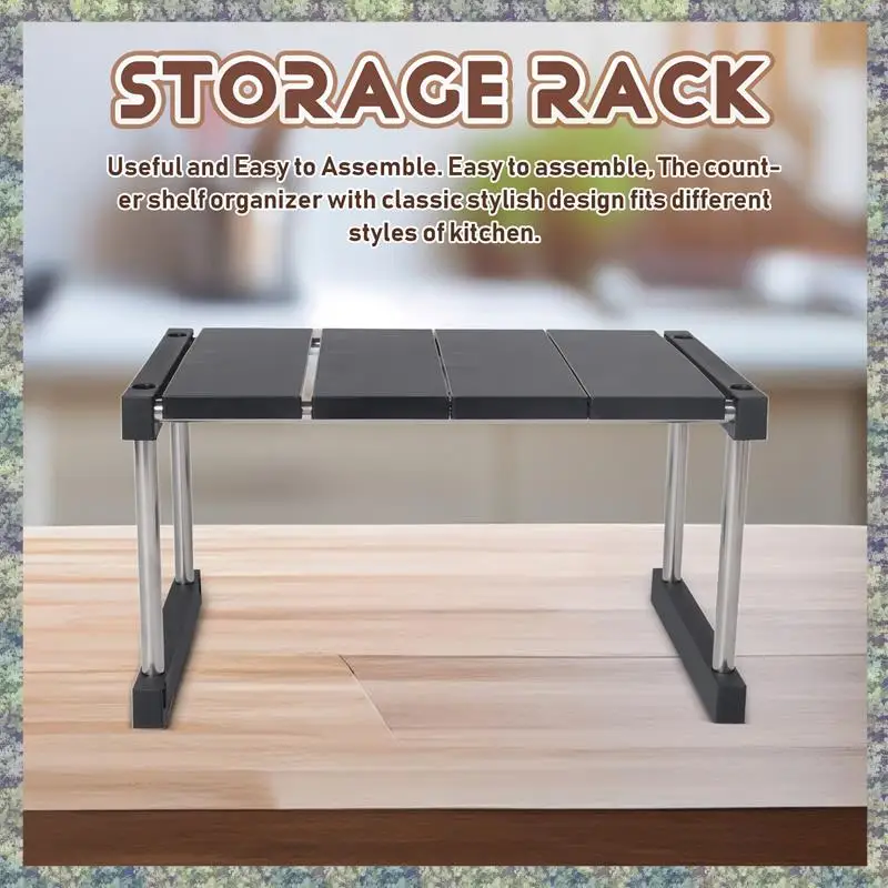 WON Kitchen Cabinet Counter Shelf Organizer Expandable Stackable Spice Rack For Dish Sauce
WON Kitchen Cabinet Counter Shelf Organizer Expandable Stackable Spice Rack For Dish Sauce