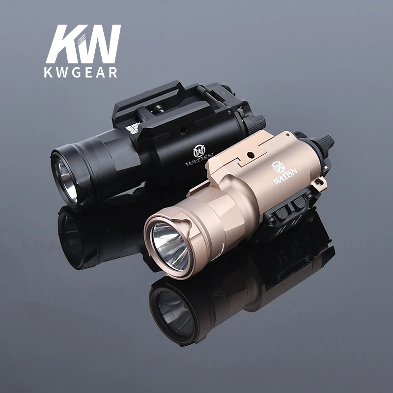 WADSN XH35 Flashlight 800 Lumen Tactical Weapon light X300 Tactical Light Adjustment White LED Brightness Strobe Pistol Lamp
WADSN XH35 Flashlight 800 Lumen Tactical Weapon light X300 Tactical Light Adjustment White LED Brightness Strobe Pistol Lamp
