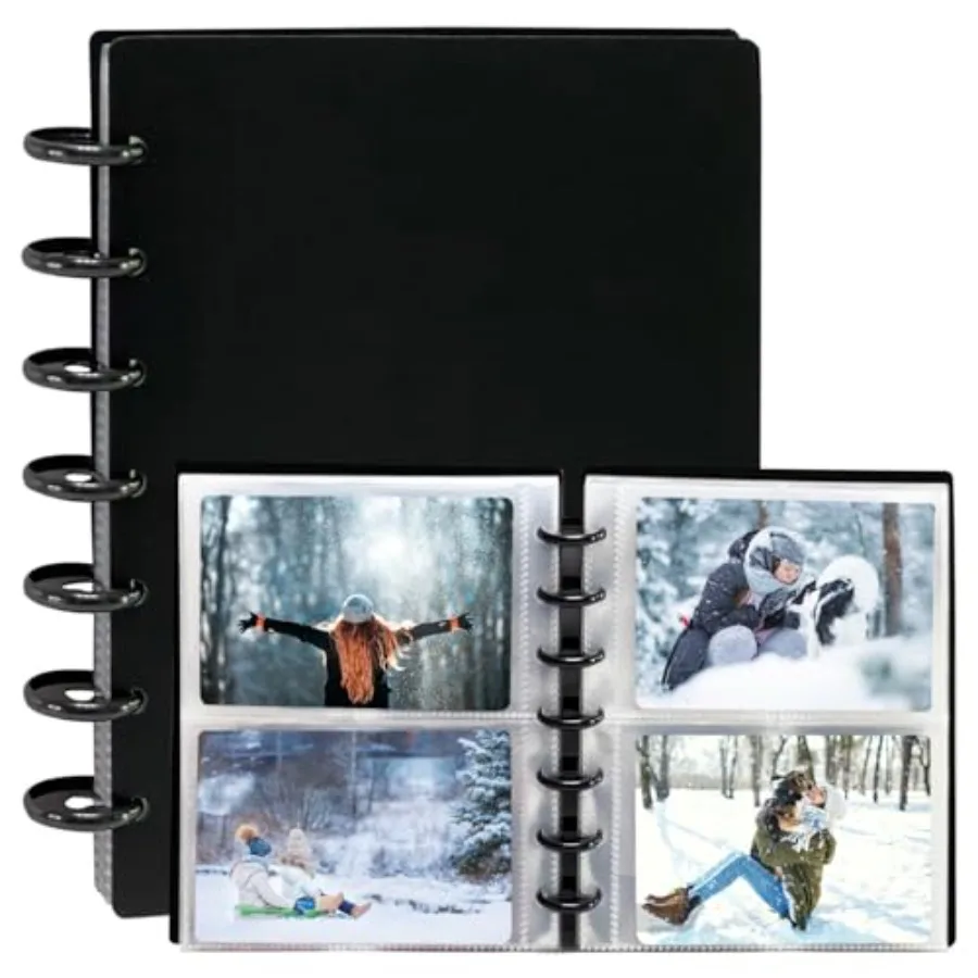 Photo Album 4x6 Photos, 80 Pockets Hard Cover Small Mini Capacity Pictures Album for Family Wedding Anniversary Baby Vacation
Photo Album 4x6 Photos, 80 Pockets Hard Cover Small Mini Capacity Pictures Album for Family Wedding Anniversary Baby Vacation