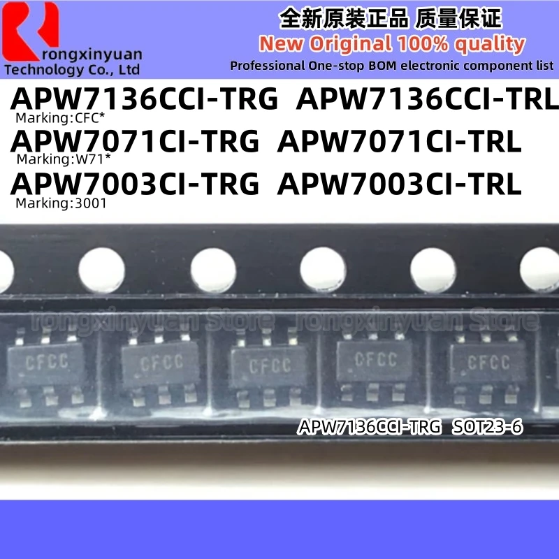 20Pcs APW7136CCI-TRG APW7136CCI APW7136 APW7071CI-TRG APW7071CI-TRL APW7071CI APW7071 APW7003CI-TRG APW7003CI APW7003 New
20Pcs APW7136CCI-TRG APW7136CCI APW7136 APW7071CI-TRG APW7071CI-TRL APW7071CI APW7071 APW7003CI-TRG APW7003CI APW7003 New