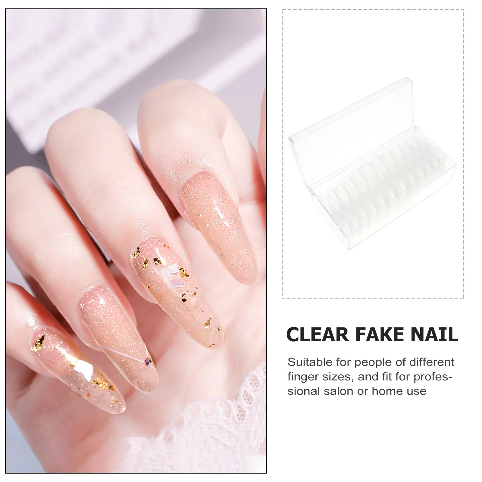 504 шт., прозрачные накладные ногти с полным покрытием для салона, устойчивые к сколам, идеально подходят для повседневного использования на свадьбу
504 шт., прозрачные накладные ногти с полным покрытием для салона, устойчивые к сколам, идеально подходят для повседневного использования на свадьбу