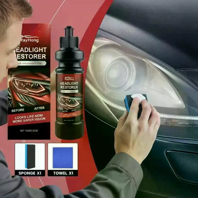 Car Headlamp Polishing Cream Repair Paste 100g AntiOxidation Headlight Cleaning for Nighttime Road Use
Car Headlamp Polishing Cream Repair Paste 100g AntiOxidation Headlight Cleaning for Nighttime Road Use