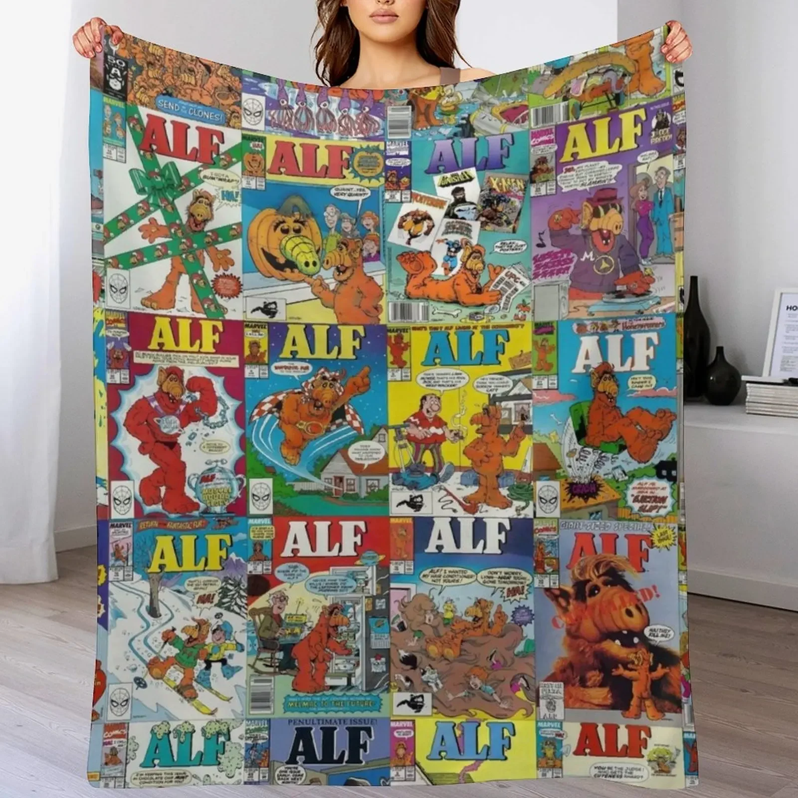 Alf Throw Blanket Soft Plush Blanket as Housewarming Gift
Alf Throw Blanket Soft Plush Blanket as Housewarming Gift