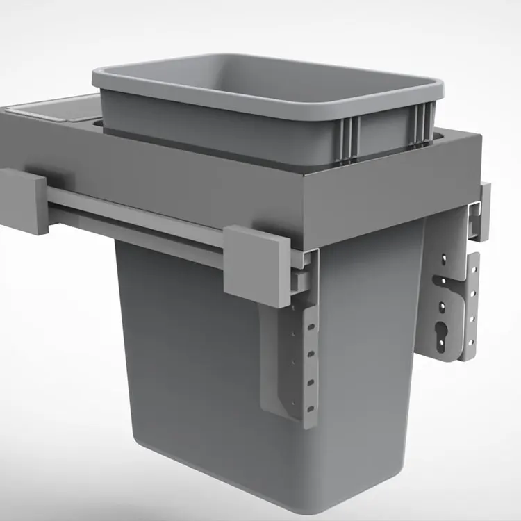 Best Selling Furniture Pull Out Trash Can Cabinet Built in Rubbish Bin Kitchen
Best Selling Furniture Pull Out Trash Can Cabinet Built in Rubbish Bin Kitchen