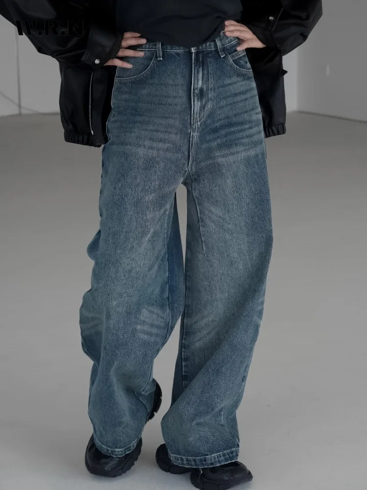 American Retro High Waist Oversized Jeans Wide Leg Grunge Streetwear Solid Denim Trouser For Women Casual Baggy Pocket Y2K Pants
American Retro High Waist Oversized Jeans Wide Leg Grunge Streetwear Solid Denim Trouser For Women Casual Baggy Pocket Y2K Pants