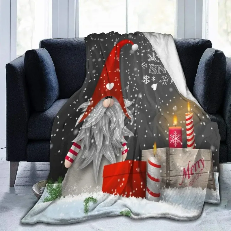 Flannel Fleece Throw Blankets Christmas Xmas Tree Gnome Snowflake Print Blanket for Bed Sofa Super Soft Cozy Throws 150x200cm
Flannel Fleece Throw Blankets Christmas Xmas Tree Gnome Snowflake Print Blanket for Bed Sofa Super Soft Cozy Throws 150x200cm
