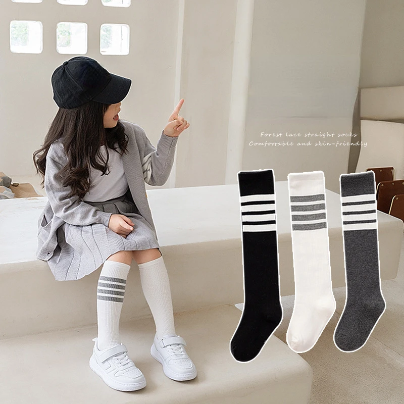 Knee High Socks for Girls Korean Kids Children Cotton Stockings Stripe Fashion Socks for Teens Students Socks 1-8years Old
Knee High Socks for Girls Korean Kids Children Cotton Stockings Stripe Fashion Socks for Teens Students Socks 1-8years Old