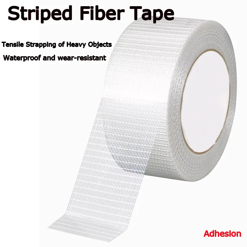 Transparent fiberglass tape with strong striped adhesion, designed for model aircraft reinforcement. Single-sided adhesive suita
Transparent fiberglass tape with strong striped adhesion, designed for model aircraft reinforcement. Single-sided adhesive suita