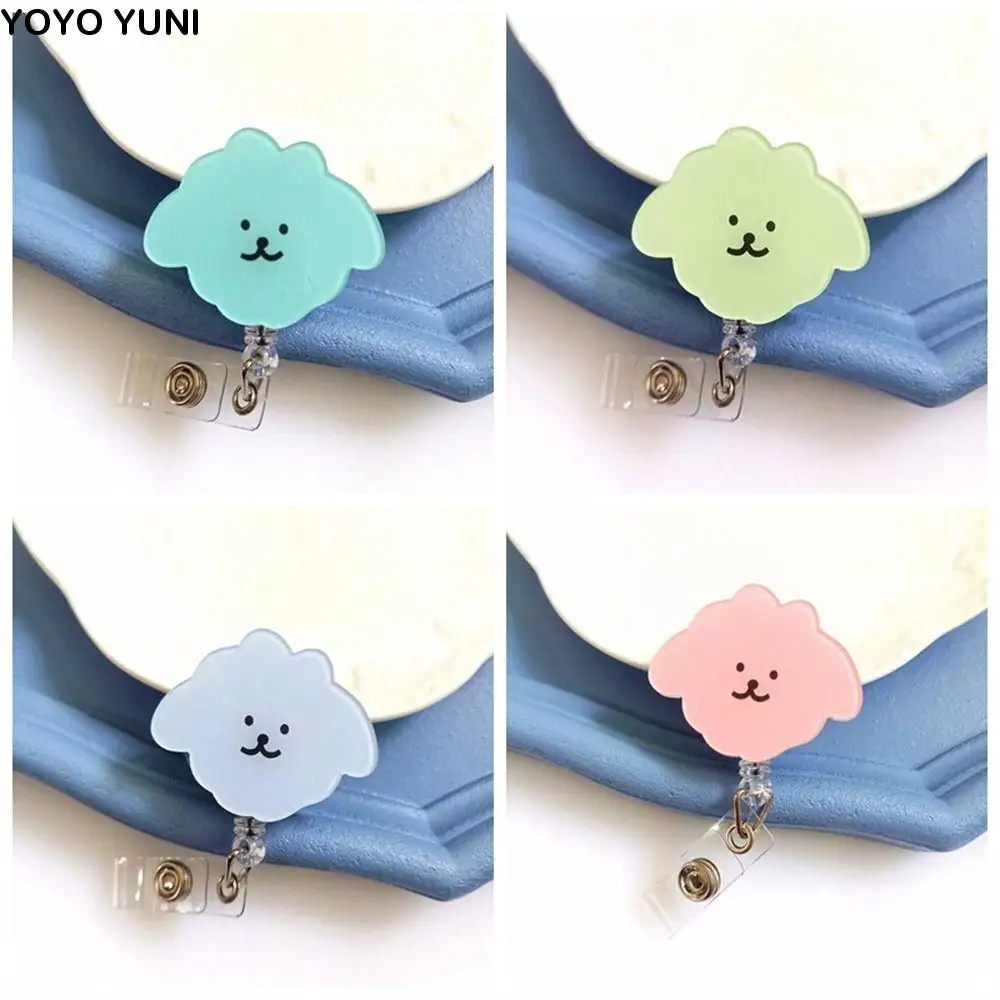 Cartoon Dog Nurse Badge Reel Animals Name Tag Retractable Badge Holder Chest Card Acrylic Puppy ID Card Holder Doctor Students
Cartoon Dog Nurse Badge Reel Animals Name Tag Retractable Badge Holder Chest Card Acrylic Puppy ID Card Holder Doctor Students