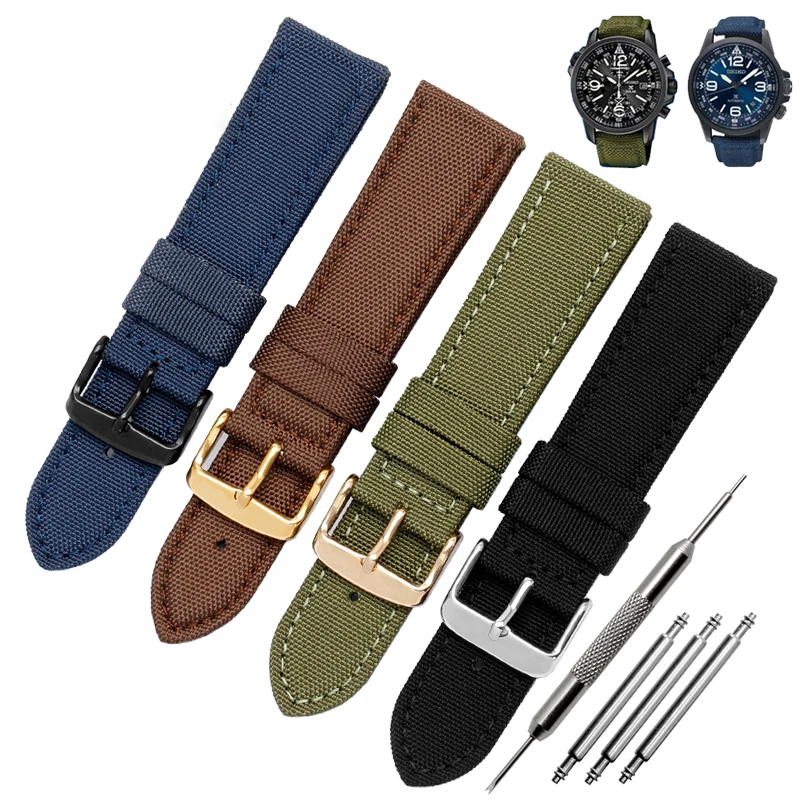 For SKX007 SKX009 wristband Nylon Canvas Durable Sport Padded Watch Strap comfortable Leather Lining Band 18 19 20 21 22 23 24mm
For SKX007 SKX009 wristband Nylon Canvas Durable Sport Padded Watch Strap comfortable Leather Lining Band 18 19 20 21 22 23 24mm