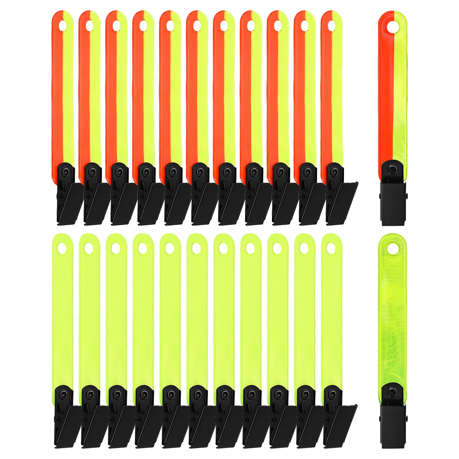 24Pcs Reflective Outdoor Trail Markers Clips High Visibility Hiking Camping Trail Running Bright Reflectors Safety Accessories
24Pcs Reflective Outdoor Trail Markers Clips High Visibility Hiking Camping Trail Running Bright Reflectors Safety Accessories