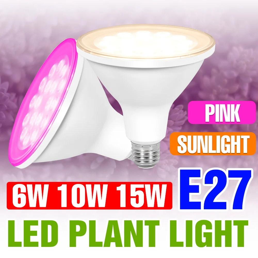 15W LED Grow Bulb Full Spectrum E27 Indoor Plant Fill Lamp 220V Greenhouse Tent Vegs Hydroponic Seeding Cultivation Planting Box
15W LED Grow Bulb Full Spectrum E27 Indoor Plant Fill Lamp 220V Greenhouse Tent Vegs Hydroponic Seeding Cultivation Planting Box