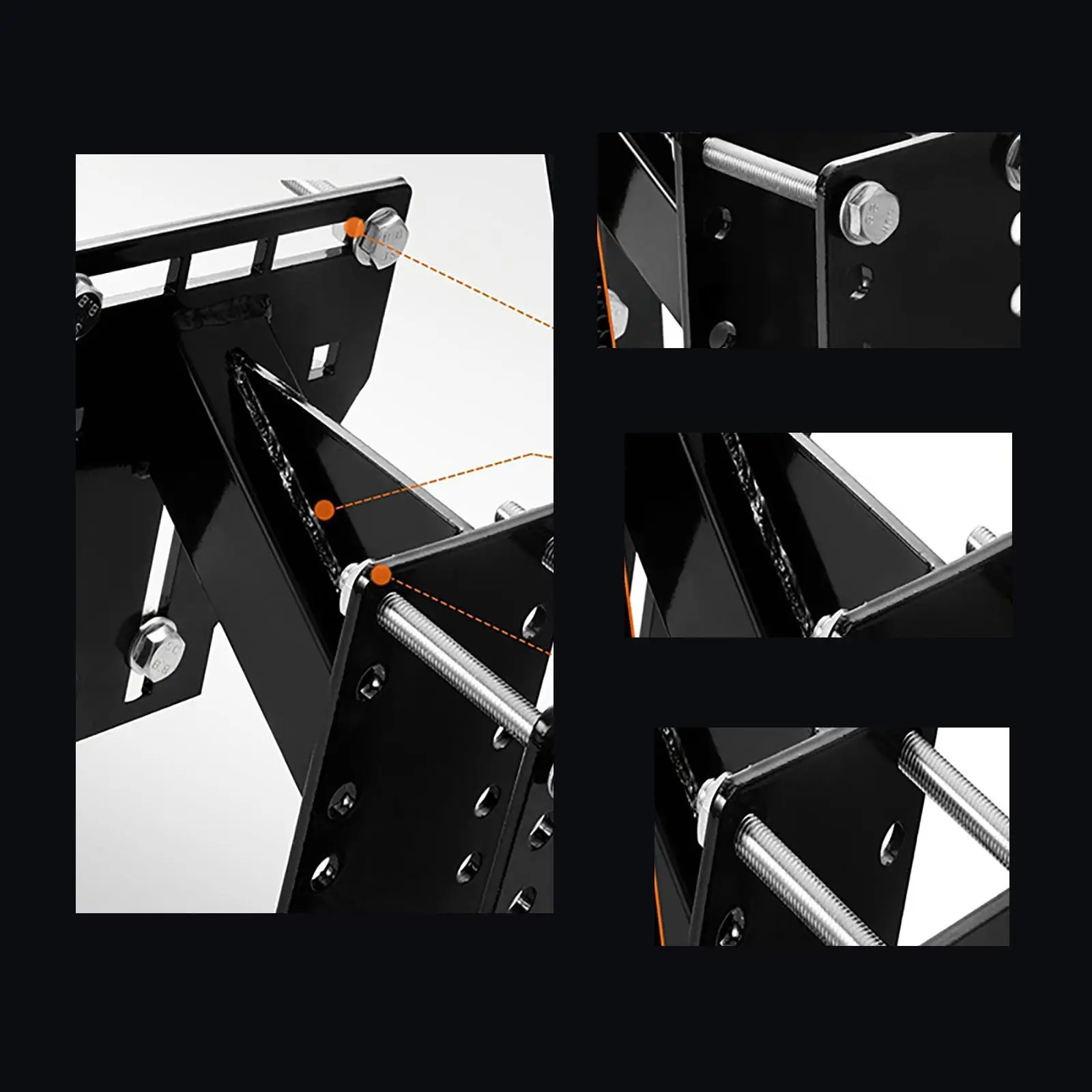 Spare Tire Carrier Holder Easy Install Steel Tire Bracket for Trailer RV Utility Emergency Storage
Spare Tire Carrier Holder Easy Install Steel Tire Bracket for Trailer RV Utility Emergency Storage