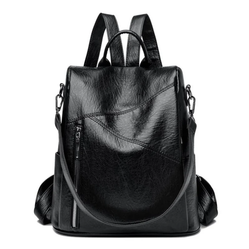 New Women's Anti theft Backpack Large Capacity Female Single Shoulder Bag High Quality Soft Leather School Student Bookpack
New Women's Anti theft Backpack Large Capacity Female Single Shoulder Bag High Quality Soft Leather School Student Bookpack