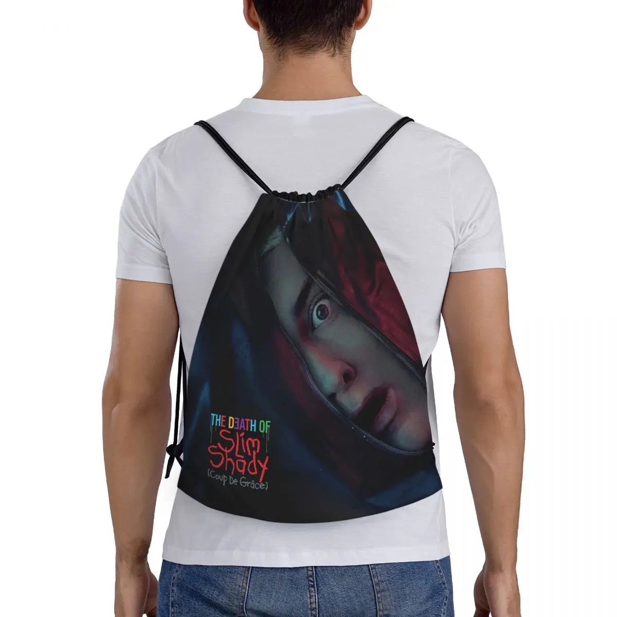 The Death Of Slim Shady Coup De Grace Eminem Backpacks Casual Drawstring Bags Sundries Bag Book Bags For Man Woman Students
The Death Of Slim Shady Coup De Grace Eminem Backpacks Casual Drawstring Bags Sundries Bag Book Bags For Man Woman Students
