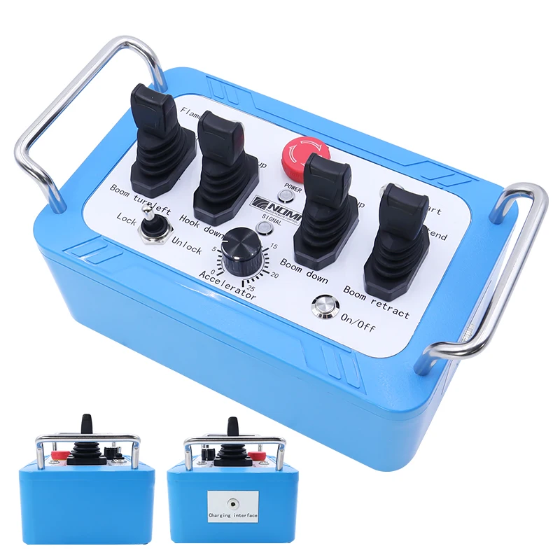 4-рычажный джойстик управления гидравлическим пропорциональным направленным регулированием клапанов промышленного радиоуправления с дистанционным управлением
4-рычажный джойстик управления гидравлическим пропорциональным направленным регулированием клапанов промышленного радиоуправления с дистанционным управлением