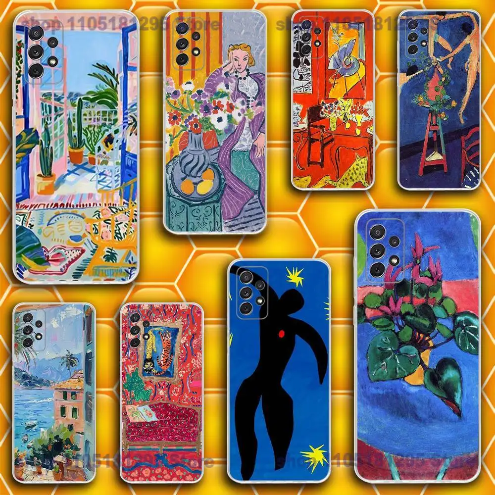 Henri Matisse Art Painting Phone Case For Samsung S30,23,21,22,20 FE lite,S10,9,PIus Note20ultra Soft Transparent
Henri Matisse Art Painting Phone Case For Samsung S30,23,21,22,20 FE lite,S10,9,PIus Note20ultra Soft Transparent