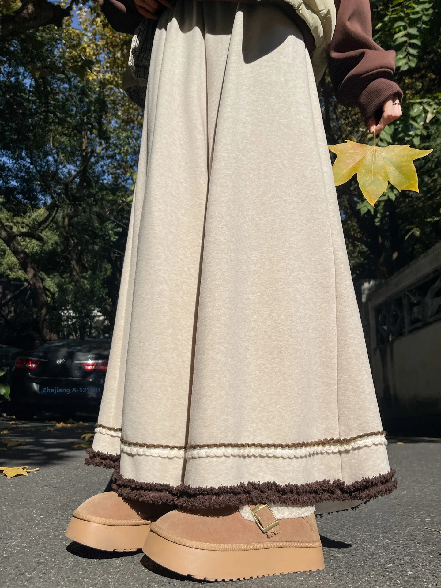 Ce Brown Frilled Hem Wide Leg Pants Women Winter New Sle Tassel Rice Noodle Straight Casual Fce Thiened Nine Points
Ce Brown Frilled Hem Wide Leg Pants Women Winter New Sle Tassel Rice Noodle Straight Casual Fce Thiened Nine Points